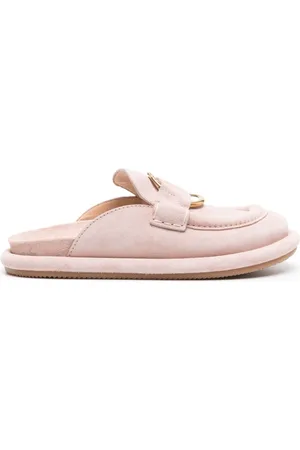 Moncler Bell Mules aus Wildleder