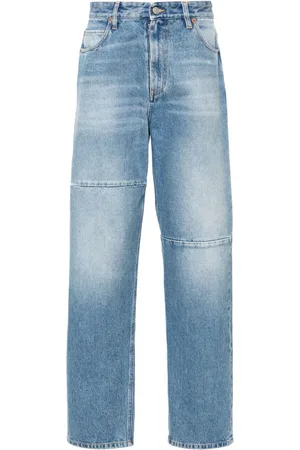 Maison Margiela Tapered-Jeans mit Kontrasteinsatz
