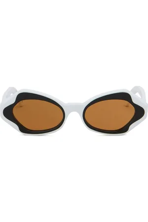 Marni Sonnenbrille mit geometrischem Gestell