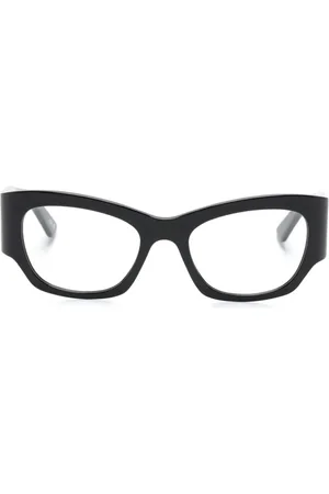 Balenciaga Cat-Eye-Brille mit Logo-Gravur