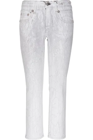 R13 Tief sitzende Jeans