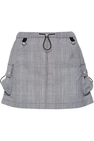 COPERNI Wollrock mit Logo-Applikation