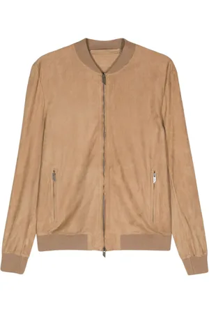 SALVATORE SANTORO Wildlederjacke mit Reißverschluss
