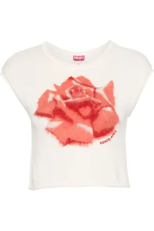 Kenzo Gestricktes Cropped-Top