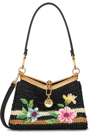Etro Vela Umhängetasche mit Blumenstickerei