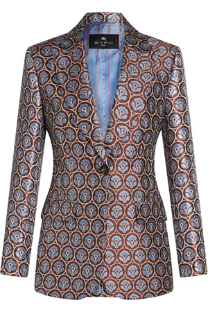 Etro Sakko mit Jacquardmuster
