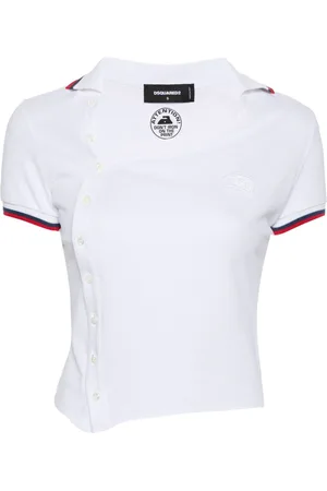 Dsquared2 Asymmetrisches Poloshirt