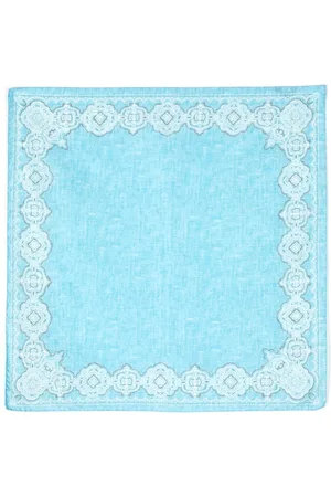 Lady Anne Einstecktuch mit abstraktem Print