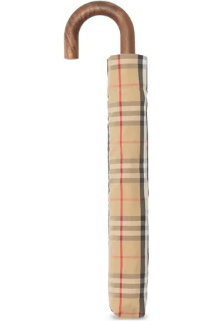 Burberry Regenschirm mit Vintage Check-Print