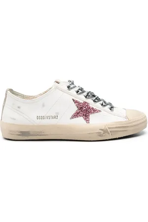 Golden Goose V-Star Sneakers im Used-Look