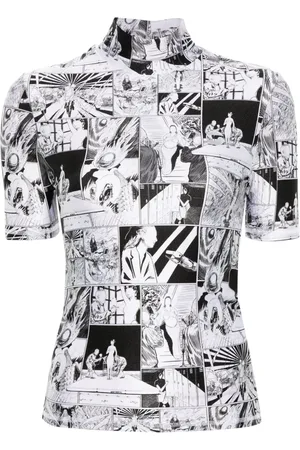 COPERNI T-Shirt mit Cartoon-Print