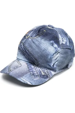 Chiara Ferragni Baseballkappe mit Jeans-Print