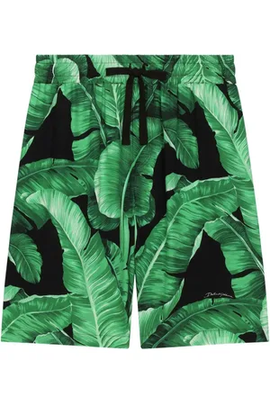 Dolce & Gabbana Bermudas mit Bananenblatt-Print