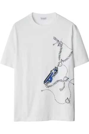 Burberry T-Shirt mit grafischem Print