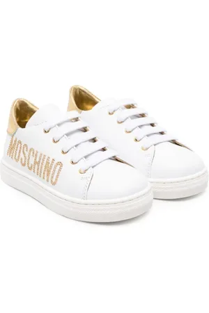 Moschino Sneakers mit Nieten-Logo