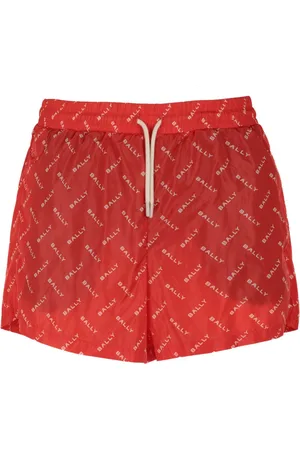 Bally Badeshorts mit Logo-Print