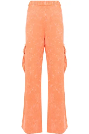 STINE GOYA Jersey-Hose mit Bleached-Effekt