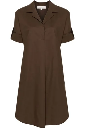 ANTONELLI Michela Hemdkleid mit kurzen Ärmeln