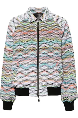 Missoni Wendbare Bomberjacke mit Zickzackmuster