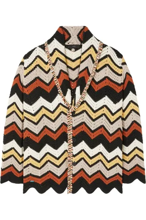 Alanui Kaleidoscopic Cardigan mit Zickzack-Print