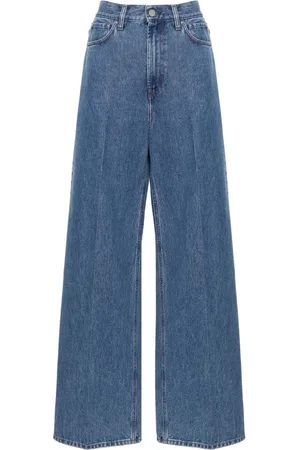 Totême Weite High-Rise-Jeans