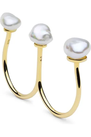 Autore 9kt Sophia Gelbgoldring mit Perle