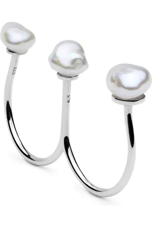 Autore 9kt Sophia Weißgoldring mit Perle