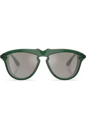 Burberry Sonnenbrille mit rundem Gestell