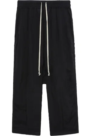 Rick Owens Kordelzug-Cropped-Hose mit Bügelfalten