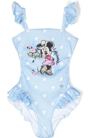 MONNALISA Badeanzug mit Cartoon-Print