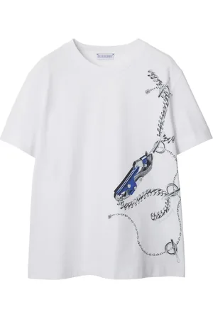 Burberry T-Shirt mit Knight-Print