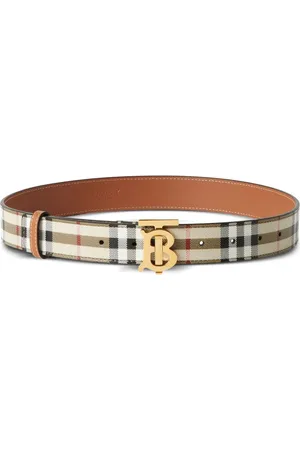 Burberry TB Gürtel mit Check