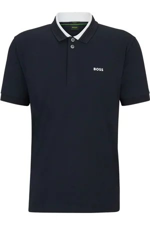 HUGO BOSS Poloshirt mit Logo-Print