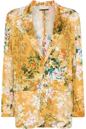 PIERRE-LOUIS MASCIA Sakko mit Blumen-Print
