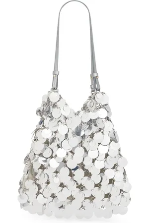 Paco rabanne Große Schultertasche mit Pailletten