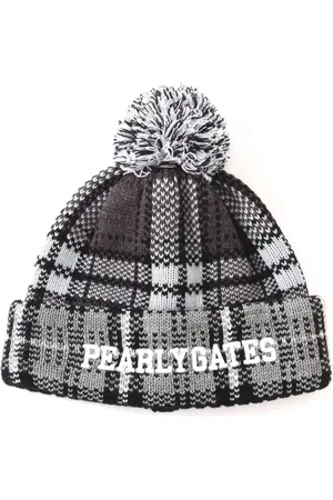 PEARLY GATES Bommelmütze mit Logo-Stickerei