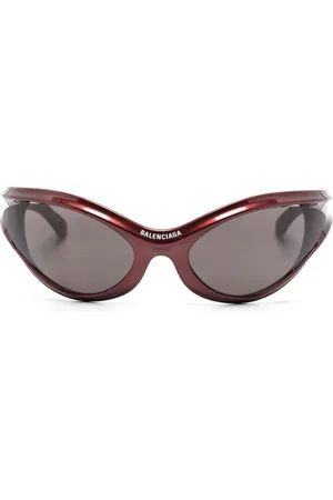 Balenciaga Dynamo Sonnenbrille mit rundem Gestell