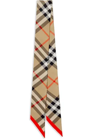 Burberry Schal aus Seide mit House-Check