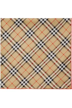 Burberry Schal aus Seide mit Vintage-Check