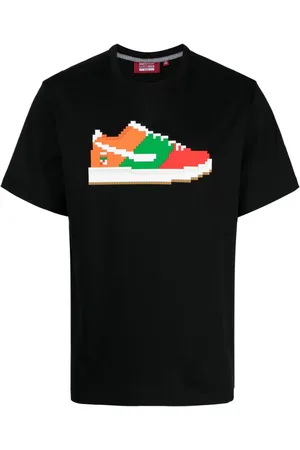 MOSTLY HEARD RARELY SEEN T-Shirt mit Convenience Sneakers-Print