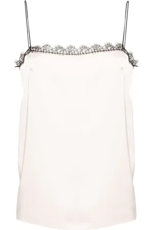 Serafini Top mit Spitze