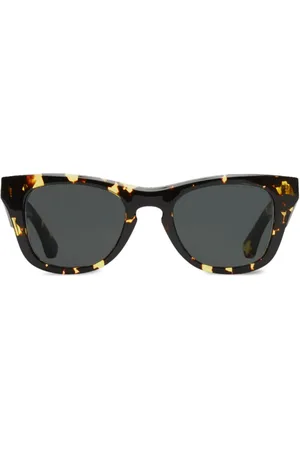 Burberry Arch Sonnenbrille mit rundem Gestell
