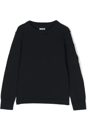 C.P. Company Pullover mit Lens-Detail