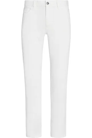 Ermenegildo Zegna Halbhohe Roccia Skinny-Jeans