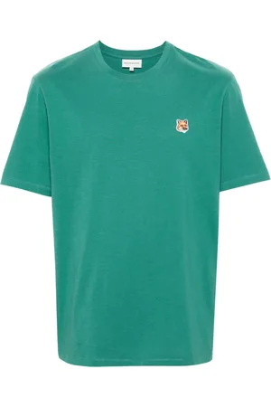Maison Kitsuné T-Shirt mit Fuchskopf