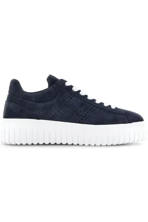 Hogan H-Stripes Sneakers aus Wildleder
