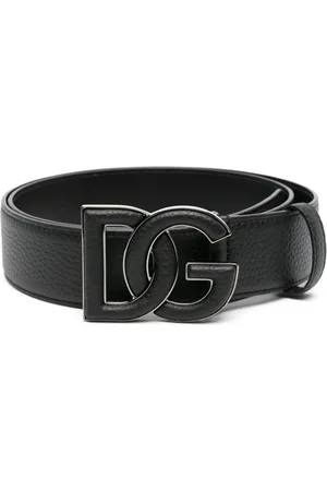 Dolce & Gabbana Ledergürtel mit Logo-Schnalle