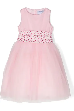 Simonetta Tüllkleid mit Gürtel