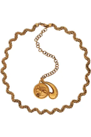 Etro Halskette mit Logo-Anhänger