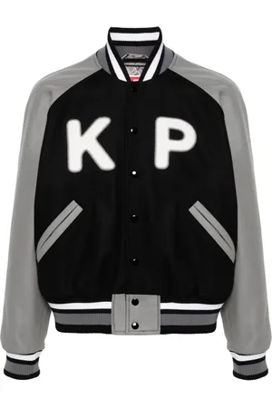Kenzo Bomberjacke mit Logo-Applikation